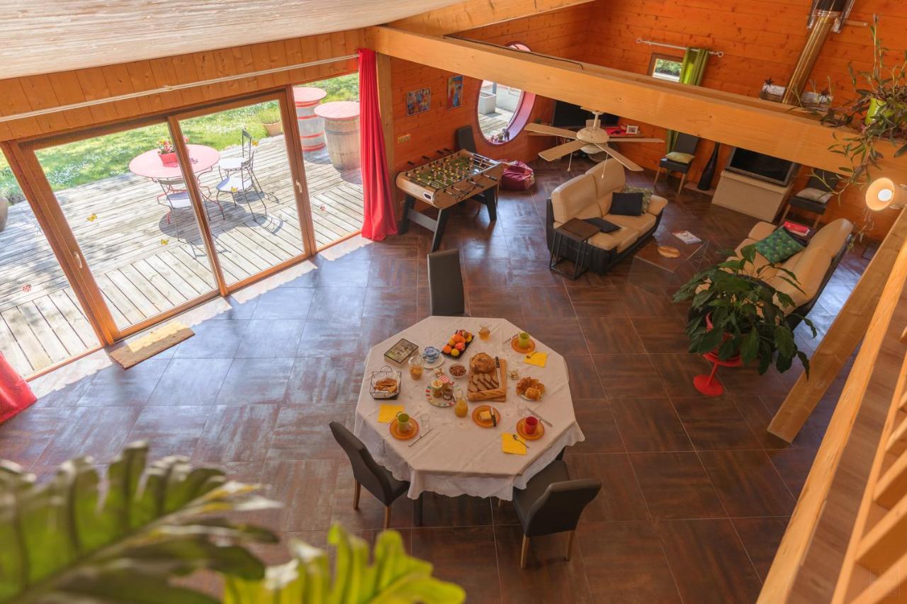 Chambre D'Hotes Neptune Wood Arzens Bagian luar foto